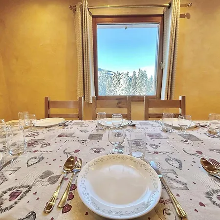 Chalet Indépendant Avec Spa, Sauna Et Cheminée à - 10 Pers - Fr-1-595-102 Notre-Dame-de-Bellecombe